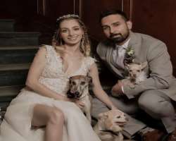 The star has adopted three dogs with her husband Gerardo Gonzalez, who often appears in her Instagram posts.